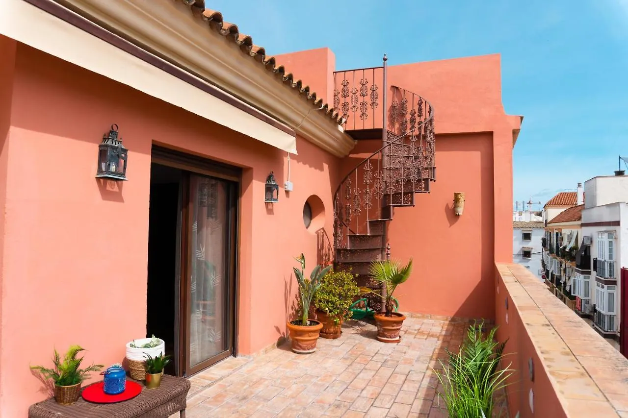 Apartamento Ático Imperial Centro Terraza Aire Solarium wifi a 2 minutos de la Plaza Cabildo Sanlúcar de Barrameda
